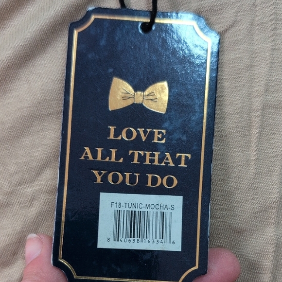 Simply Southern Tan Tunic Top - Picture 8 of 8